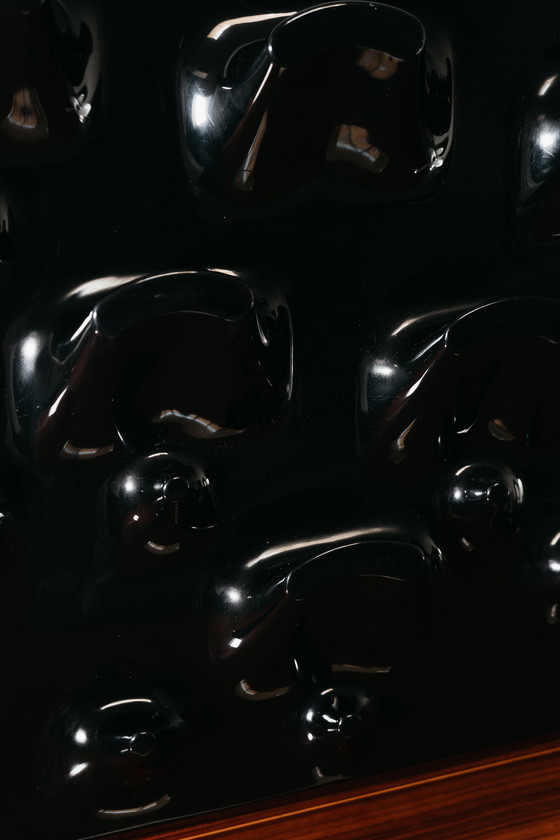 Image 1 of Slab coat rack by De Pas, D'Urbino & Lomazzi for Longato, Italy, 1960s