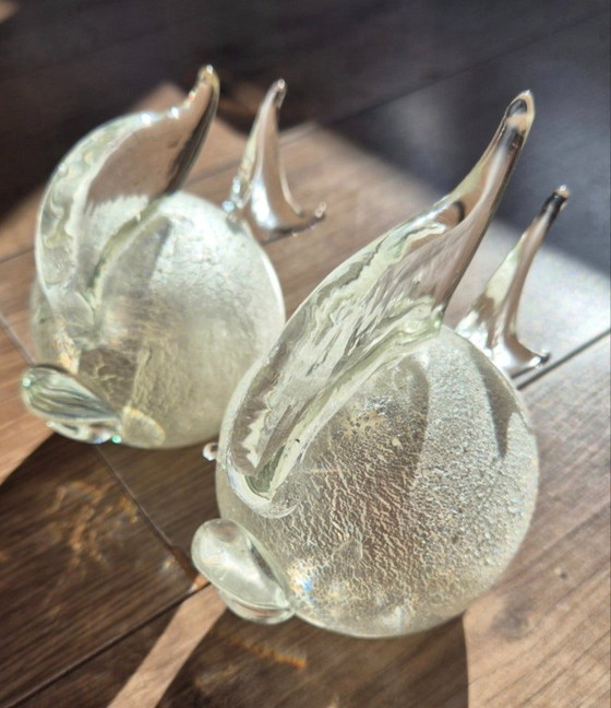 Sculture di pesce in vetro La Murrina Murano – Cristallo, Argento (photo 2 of 13)