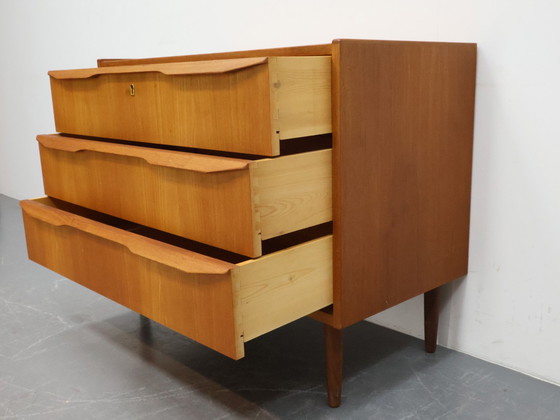 Image 1 of Deense ladekast Teak 3 lades vintage 