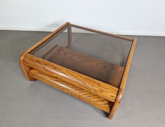 Image 1 of Lou Hodges Coffee Table | Oak | 1970s