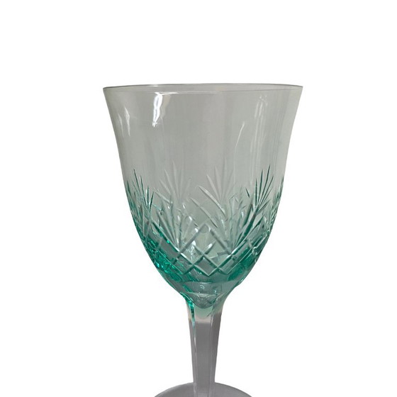 Verre à vin en uranium avec cristal taillé, du XXe siècle – Cadeaux, Glass (photo 5 of 6)