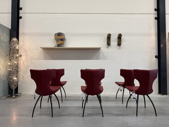 Image 1 of 6 Leolux Callas dining chair Senso Brick