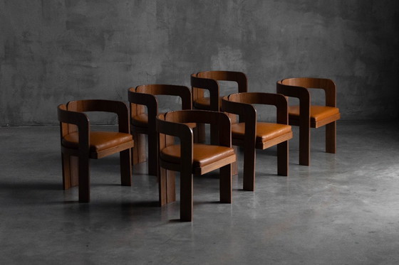 Image 1 of Esszimmerstühle von Marzio Cecchi, Italien, 1970er Jahre