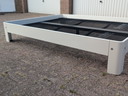 Lit plat blanc classique Auping Auronde 160 x 200
