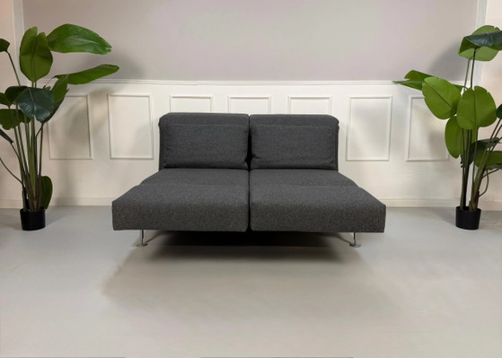 Image 1 of Brühl Moule Canapé Grau Schlafsofa Canapé Design 100% Wolle Ausstellungsstück