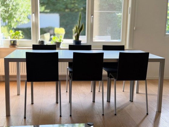 MDF Italia Lim Design Dining Table Desk (200x90) - Aluminium (photo 3 of 12)