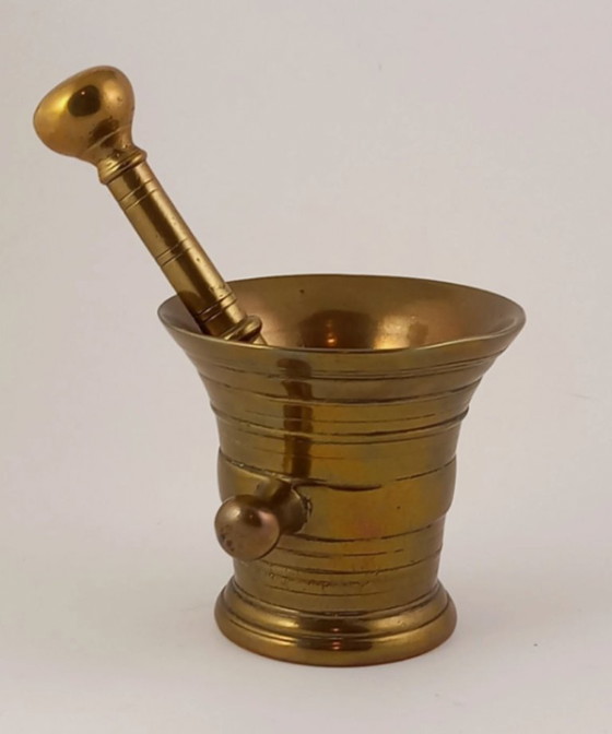 Mortier Antique En Bronze Circa 1900 – Objets déco (photo 3 of 7)