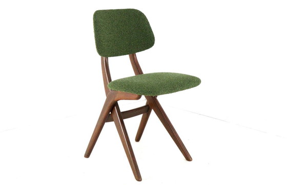 Image 1 of Set for 4 scissor chairs AWA attr. Louis van Teeffelen Wébé