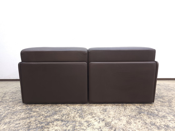 Image 1 of De Sede ds 76 ds 78 Daybed #2 Designer sofa leather sofa modular sofa brown two-seater