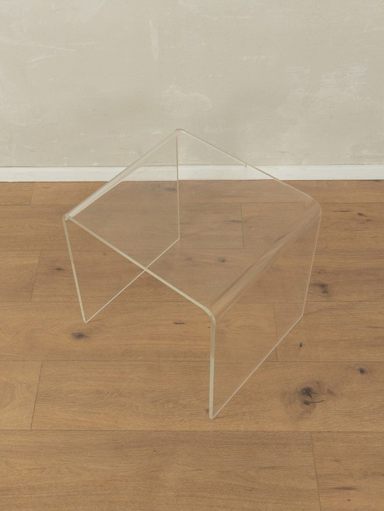 Image 1 of Table d'appoint en verre acrylique, 1960