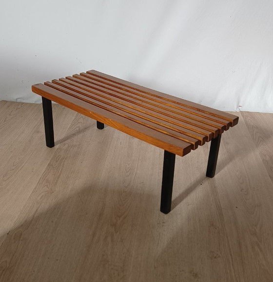Panca a doghe vintage – Panche, Metallo, Legno (photo 5 of 7)
