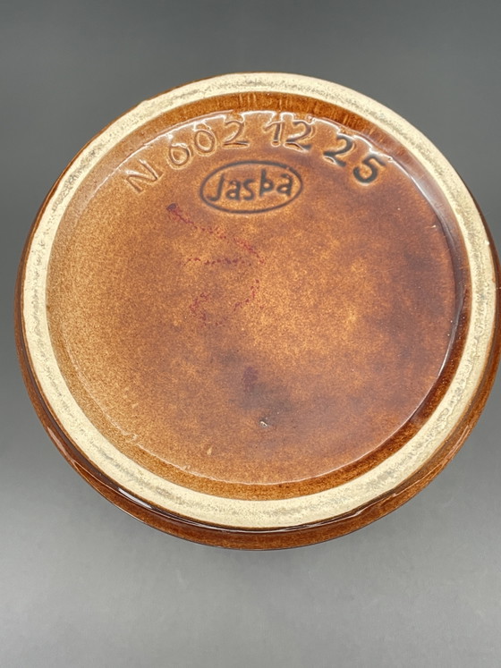 Jasba Fat Lava Vaas met oor N 602/12-25, jaren 70 – Vazen, Ceramic (photo 7 of 8)