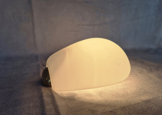 Image 1 of Lampada da parete vintage in vetro di metà secolo Wilhelm Wagenfeld Peill & Putzler