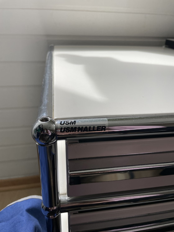 Image 1 of USM Haller Bureau d'angle combiné