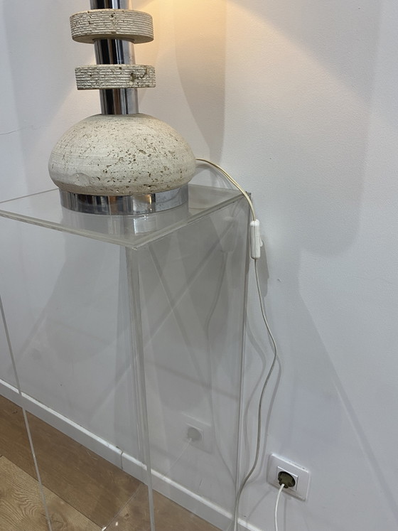 Lampada Travertino Space Age – Lampade da tavolo (photo 8 of 8)