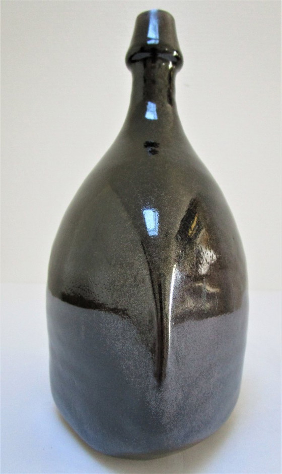 Image 1 of Roland Zobel ceramic bottle vase