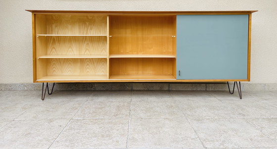 Image 1 of Beech high sideboard