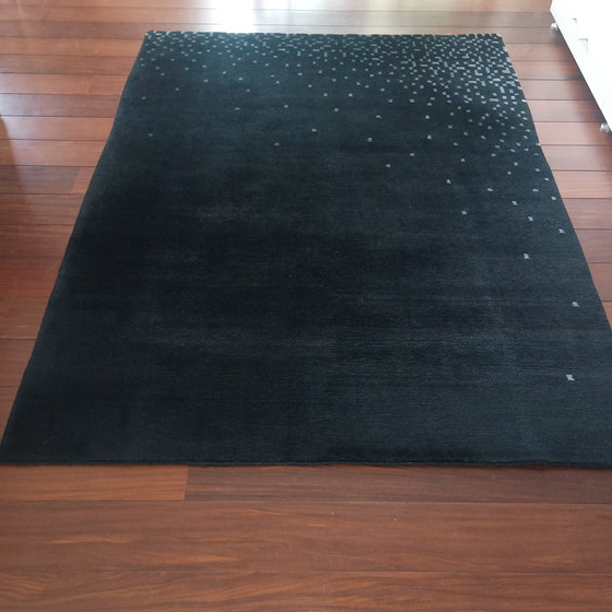 Image 1 of Tappeto in lana nera 230x170