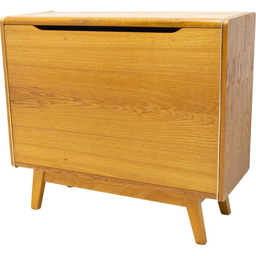 Commode vintage en hêtre par Bohumil Landsman pour Jitona, Tchécoslovaquie 1960