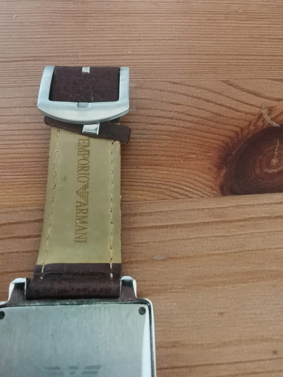 Image 1 of Montre chronographe Emporio Armani AR0186 - Élégante et classique ⌚