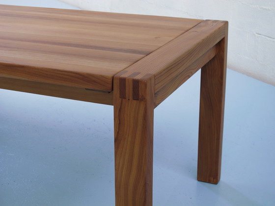 Image 1 of Table ou Bureau en Orme Massif Huilé Regain France