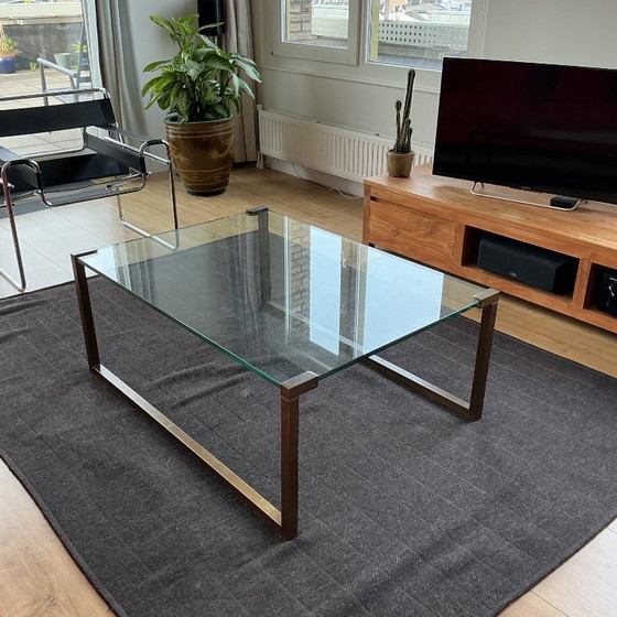 Image 1 of Glass coffee table by Peter Ghyzcy