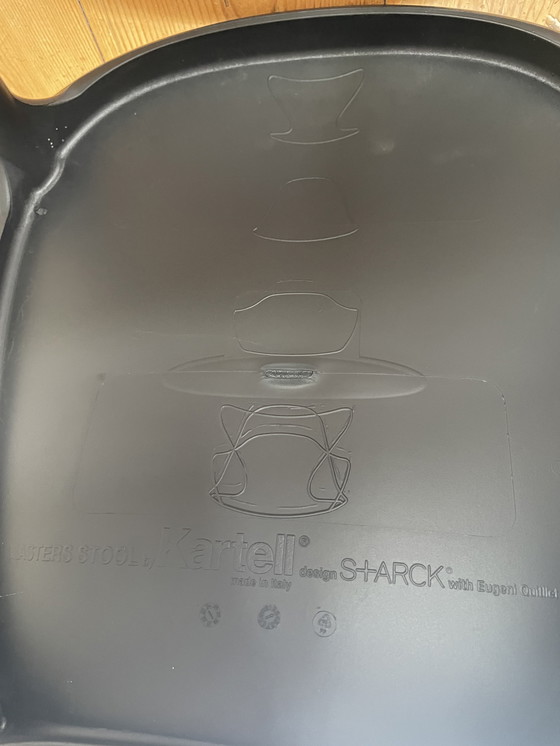 Image 1 of Kartell Masters barkruk (zwart)