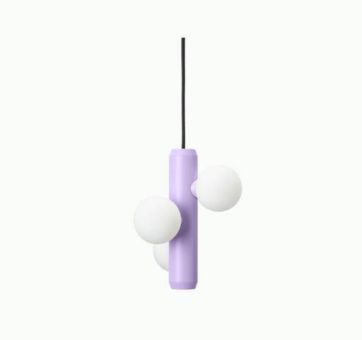 Fest kaktee lampe suspendue lilas