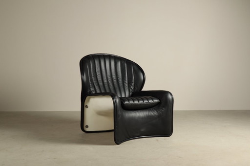 Poltrona Lotus Lounge di André Vandenbeuck per Strässle International, 1969