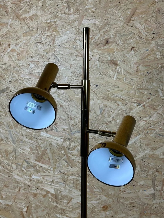 Image 1 of 60s 70s 2-light adjustable floor lamp by Cosack Leuchten Germany