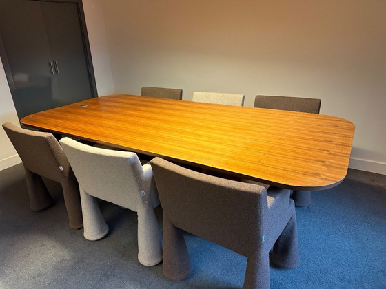 Image 1 of Tavolo Lande Teska + 6 sedie Moooi VIP