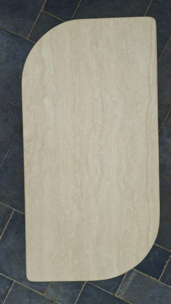 Image 1 of Vintage Travertine Coffee Table