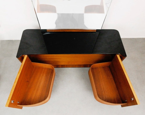 Image 1 of Miroir avec toilettes cosmétiques « Échiquier »
