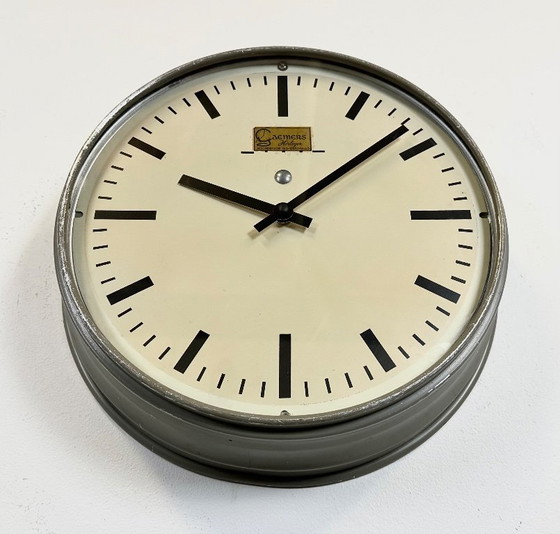 Image 1 of Vintage Dutch Wall Clock from Gaemers Horloger,  1950s