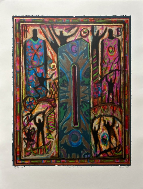 Image 1 of Sérigraphie Eric Toebosch - Fertilité