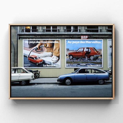 1x Mid Century Straatfotografie "Au Pays Des Merveilles"