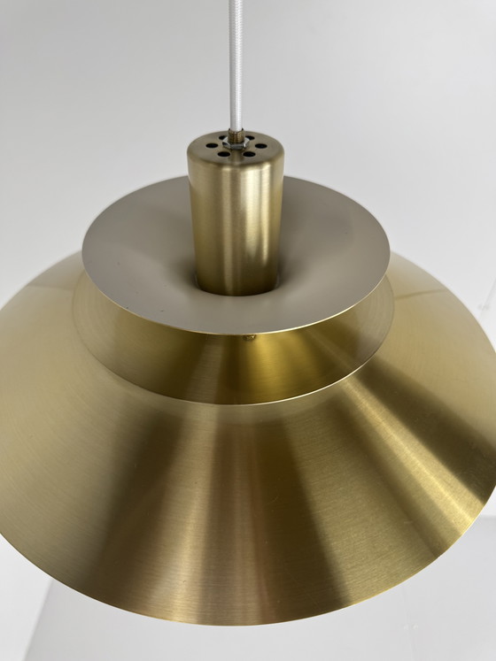 Image 1 of Suspension Jeka « Verona » de Kurt Wiborg – Design d'éclairage danois à plusieurs niveaux (années 1970)