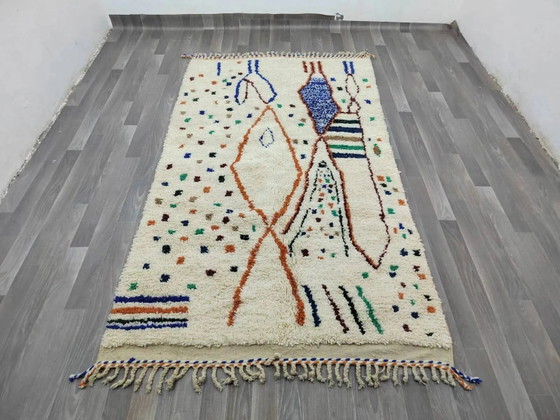 Großer handgefertigter Berber-Teppich 3 x 2 m – Teppiche & Läufer, Wool (photo 2 of 11)