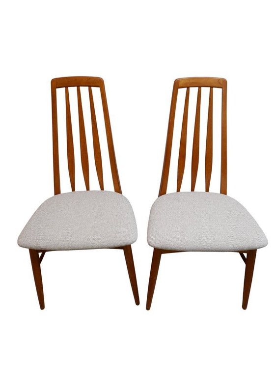 Image 1 of Juego de 4 sillas Niels Koefoed, años 60