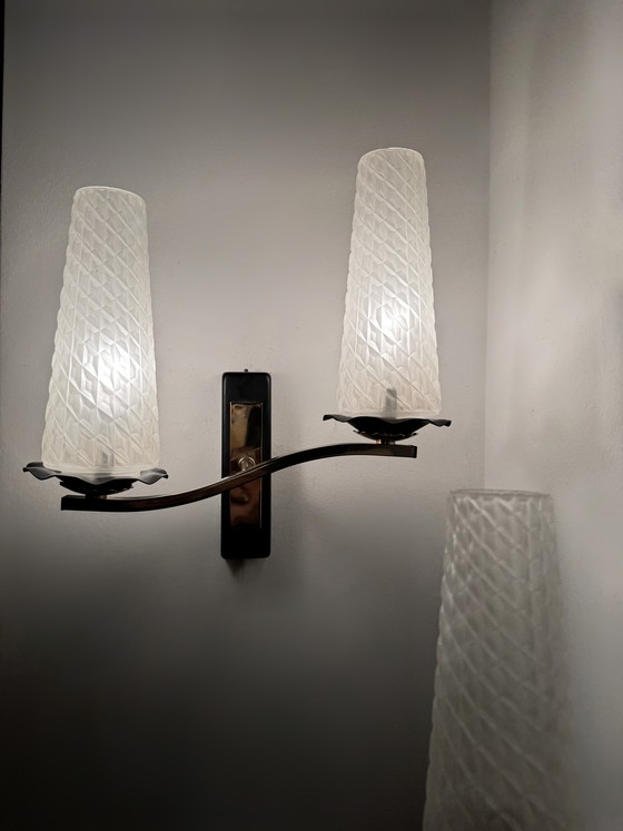 Image 1 of Apliques de pared Arlus de la década de 1960.