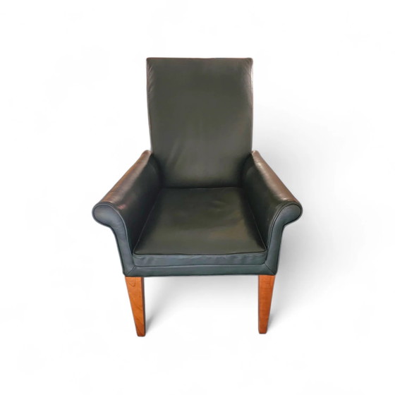 PARAMOUNT CHAIR BY PHILIPPE STARCK / black leather for Driade / 1989 – Adjustable recliner chair (photo 4 of 15)