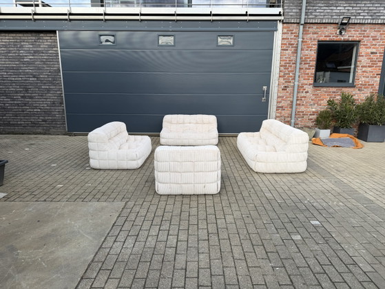 Image 1 of Ligne Roset Kashima 3z, 2x2z, 1z in Beige Corduroy 10/10