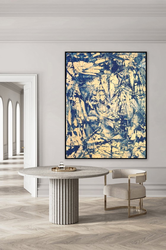 Jürgen Angeler - Golden Eccentric Bird – Paintings & Drawings, Canvas (photo 17 of 17)