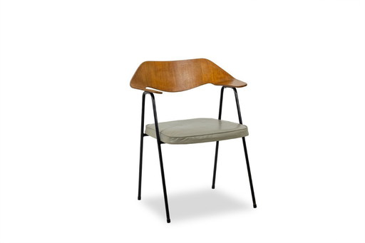 Robin Day. Bürosessel aus thermogeformtem Holz. Airborne um 1950-60