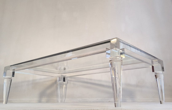 Image 1 of ✨💎 Exceptionnelle grande table basse FABIANART – Altuglas massif – Made in Italy 💎✨