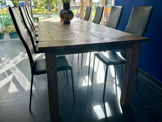 Sedie Zanotta Lialta con rivestimenti sfoderabili grafite, 8 pezzi – Set da pranzo, Aluminium, Polyester (photo 7 of 15)