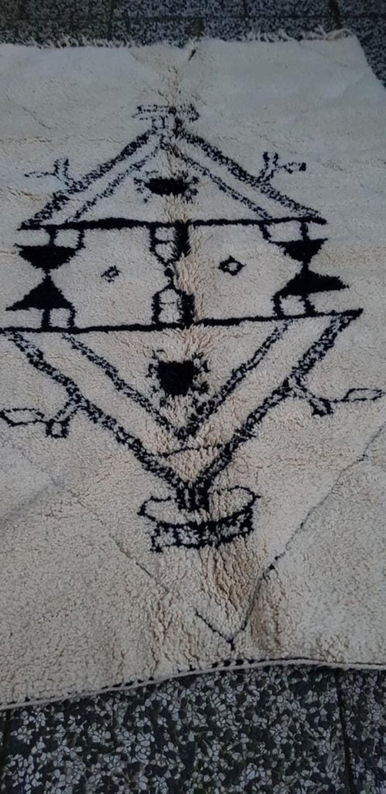 Image 1 of Handgeknoopt Berber kleed wol 243x155cm