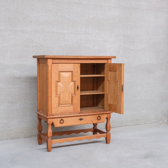 Image 1 of Mueble auxiliar o bar danés de roble de mediados de siglo attr. a Henning Kjaernulf