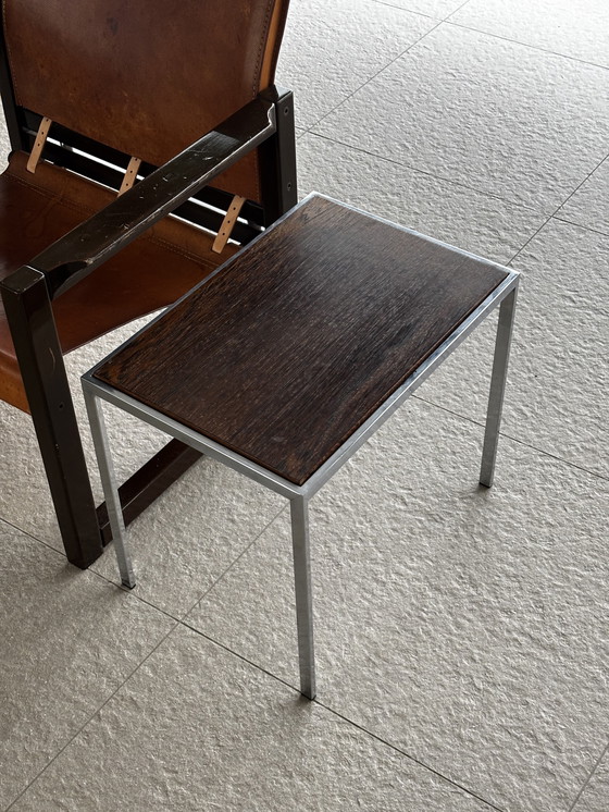 Image 1 of Cees Braakman – table d'appoint avec plateau réversible (vers les années 1950)