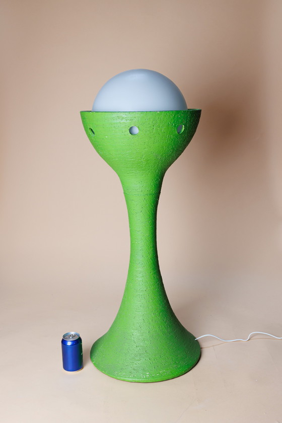 Image 1 of Vintage ceramic floor lamp Doria Leuchten